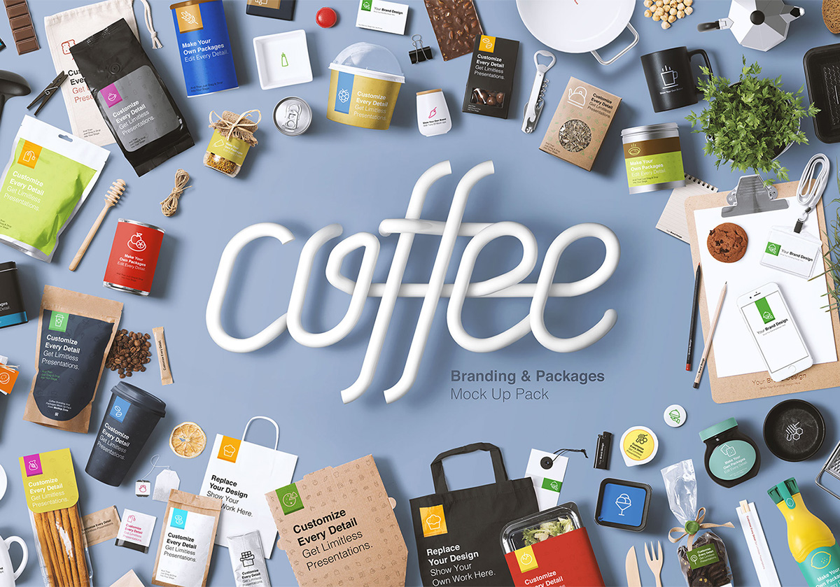 与咖啡与小吃有关的单品包装设计1.jpg